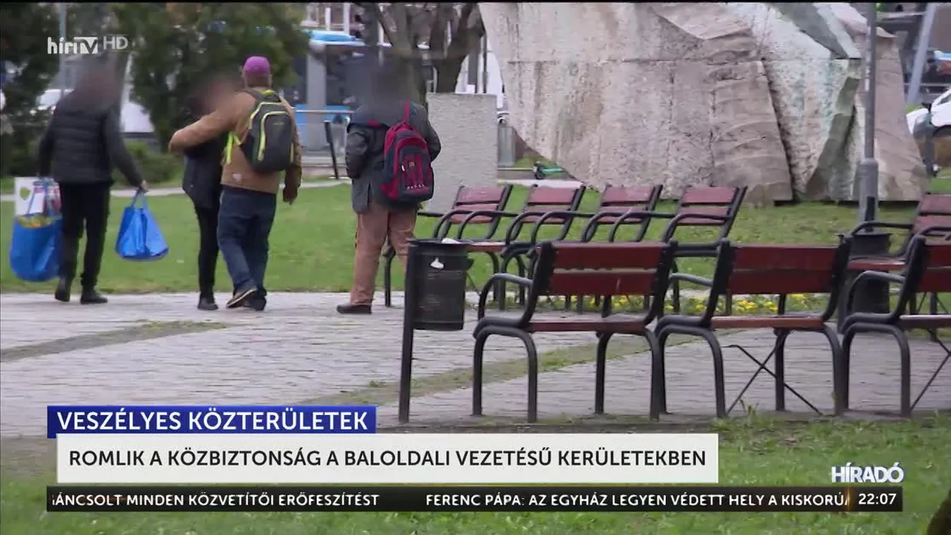 Romlik a közbiztonság a baloldali vezetésű kerületekben + videó