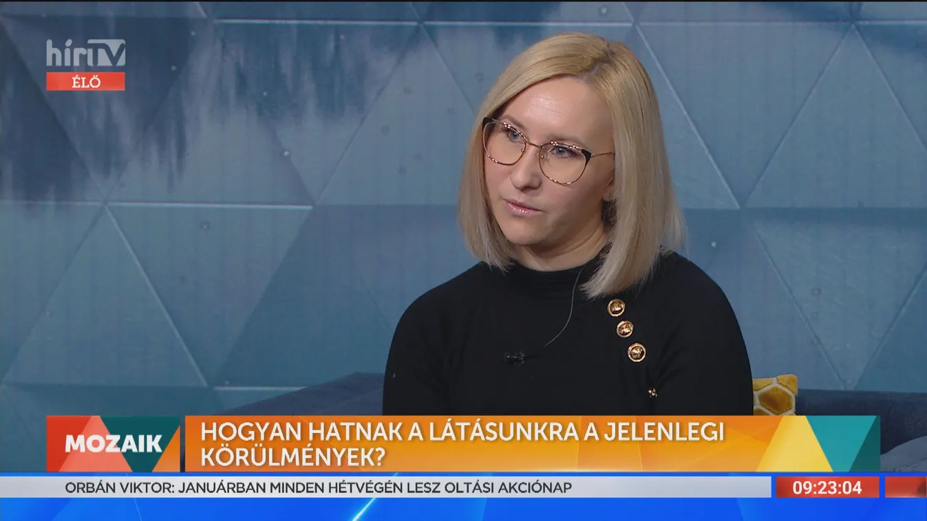 Mozaik: Hogyan hatnak a látásunkra a jelenlegi körülmények?