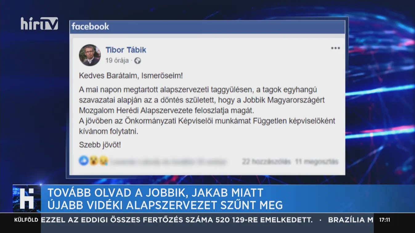 Tovább olvad a Jobbik, Jakab miatt újabb vidéki alapszervezet szűnt meg
