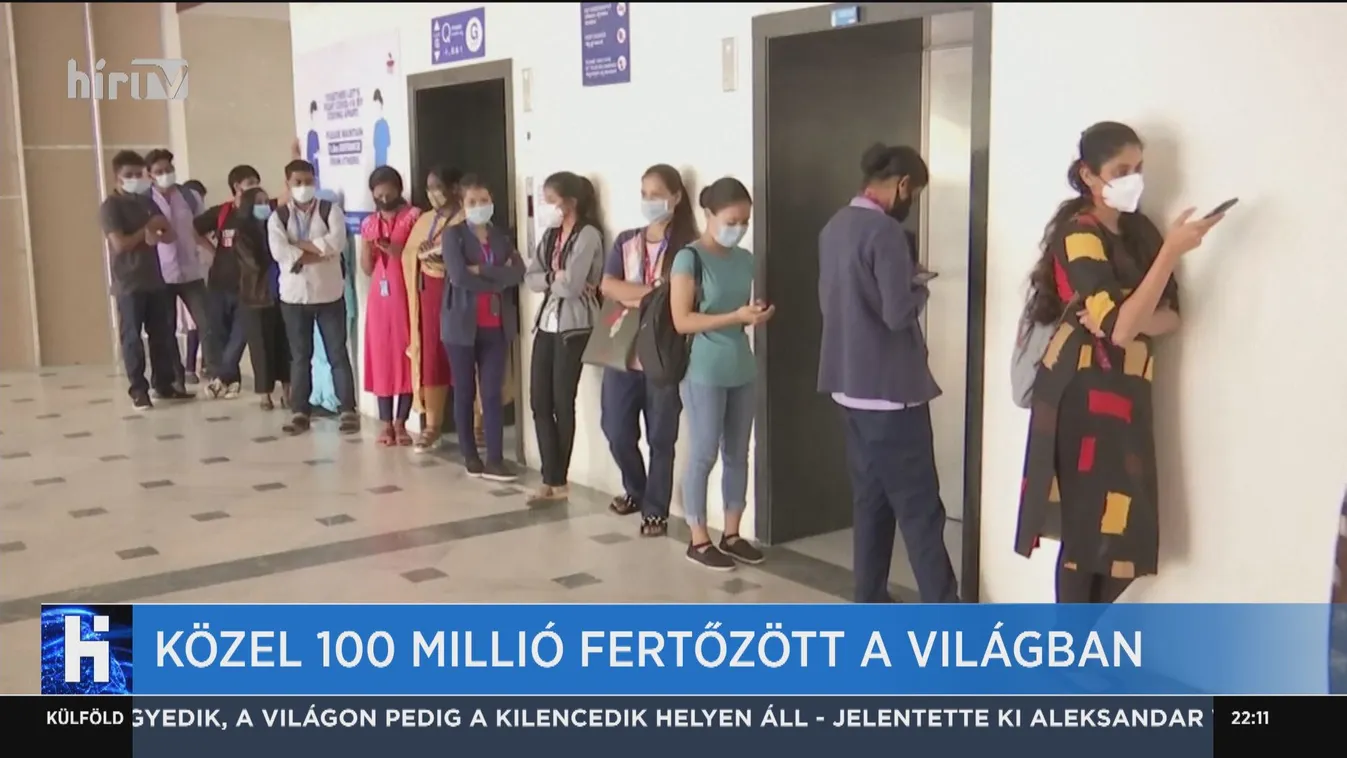 Közel 100 millió fertőzött a világban