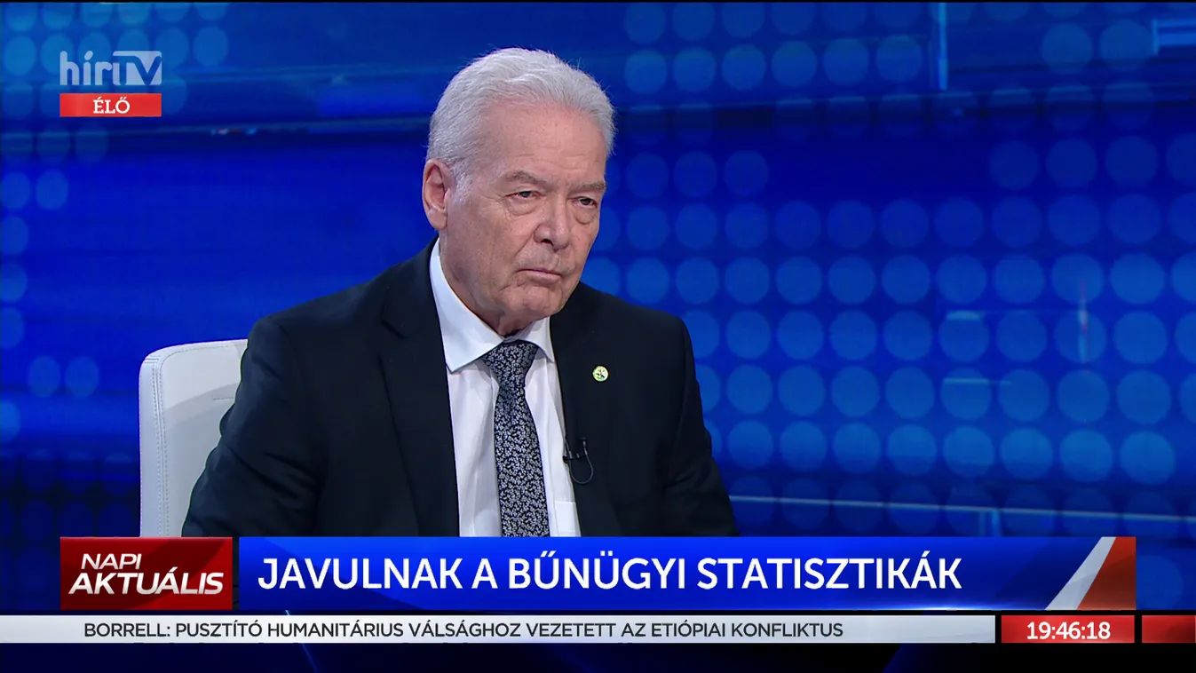 Javulnak a bűnügyi statisztikák