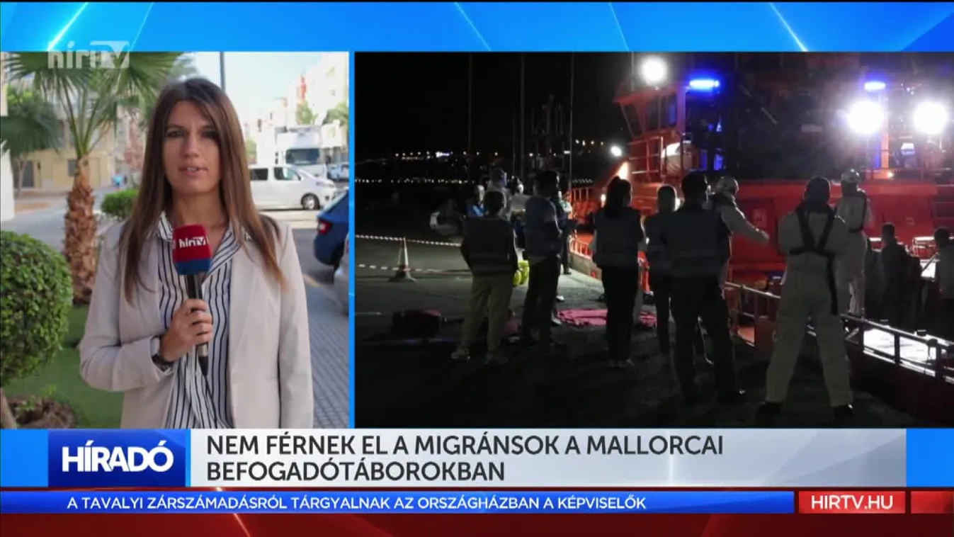 Nem férnek el a migránsok a mallorcai befogadótáborokban