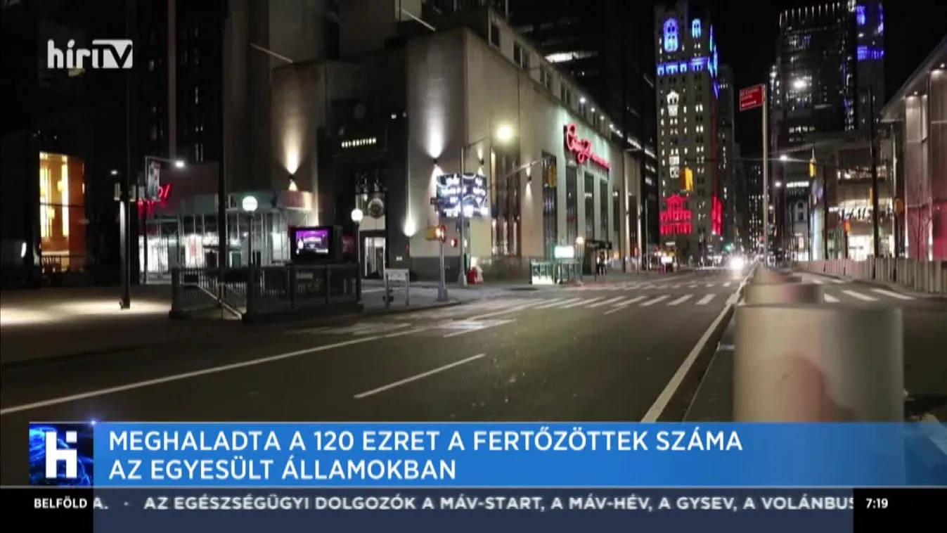 Az Egyesült Államokban meghaladta a kétezret a halálos áldozatok száma