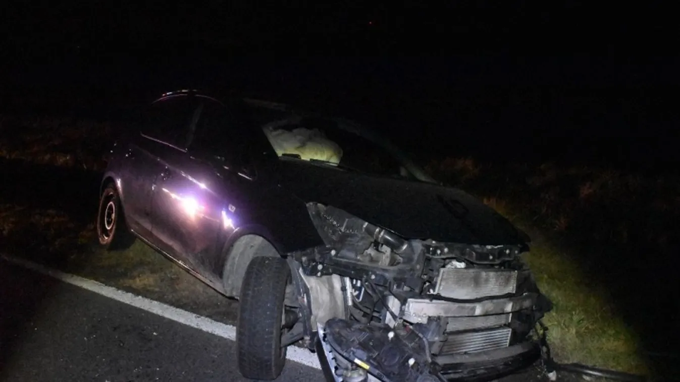 Feltehetően ittasan okozott balesetet