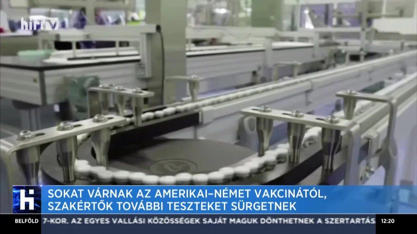 Sokat várnak az amerikai-német vakcinától, szakértők további teszteket sürgetnek