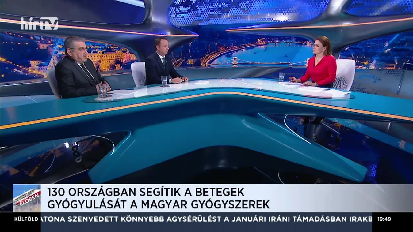 Greskovits Dávid: A gyógyszergyártás exportorientált, kutatás-fejlesztés vezérelt tevékenység