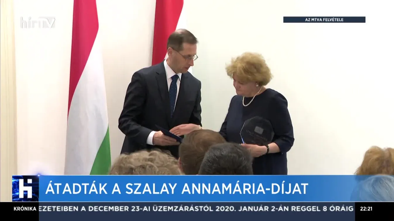 Átadták a Szalay Annmária-díjat