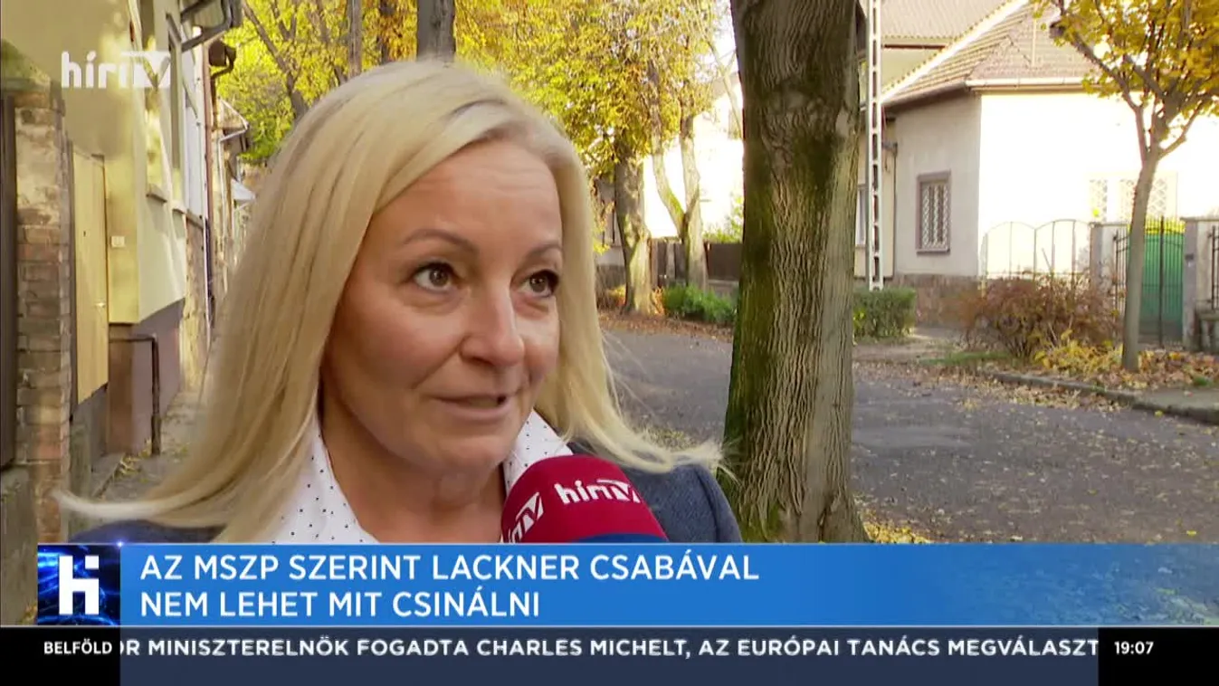 Az MSZP szerint Lackner Csabával nem lehet mit csinálni