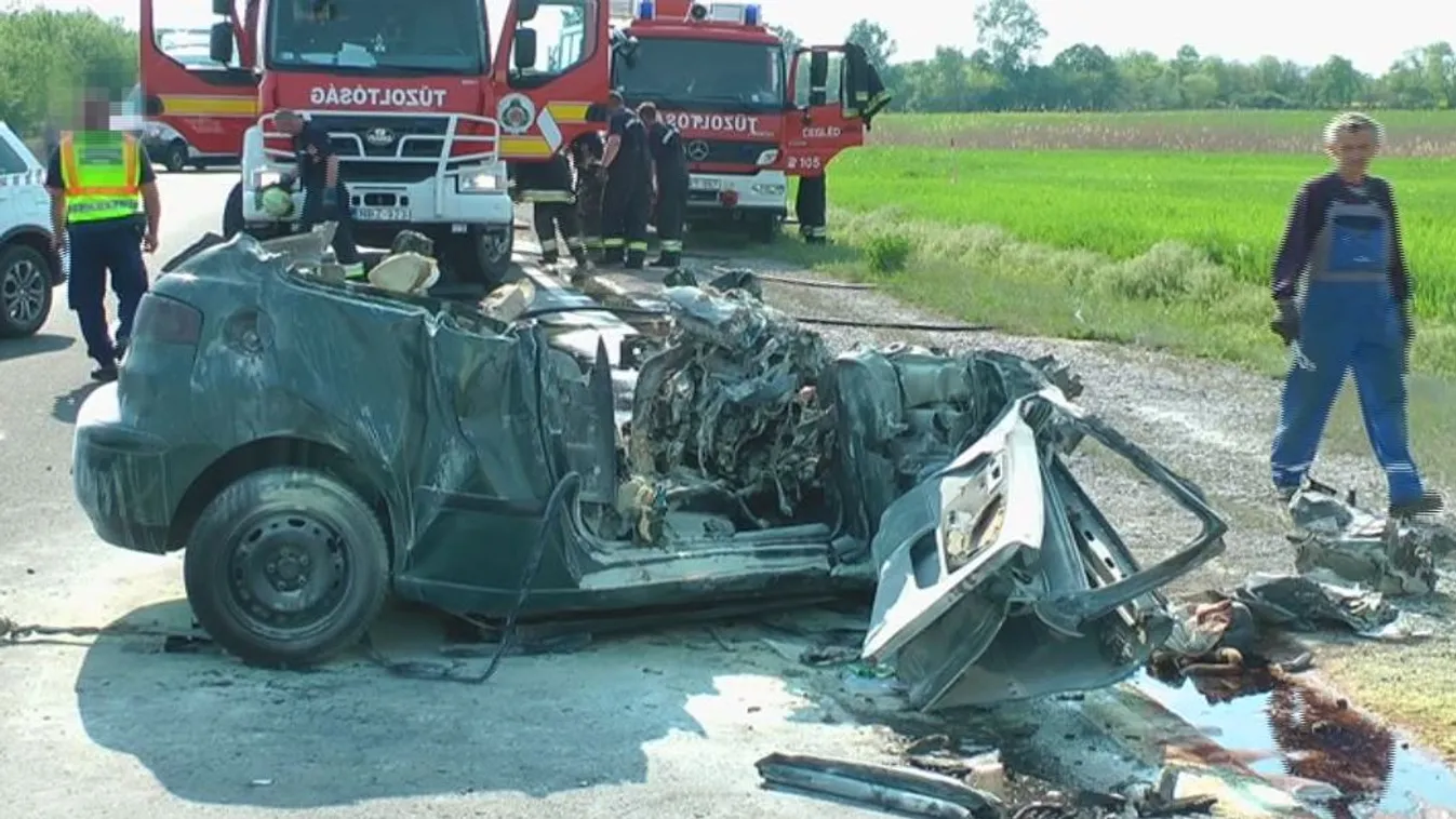 Halálos baleset történt a Pest megyei Abonynál