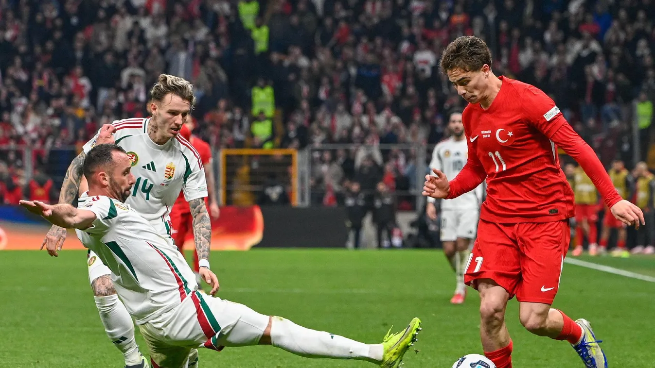 3:1-re kikapott a magyar futball válogatott a törökök elleni mérkőzésen