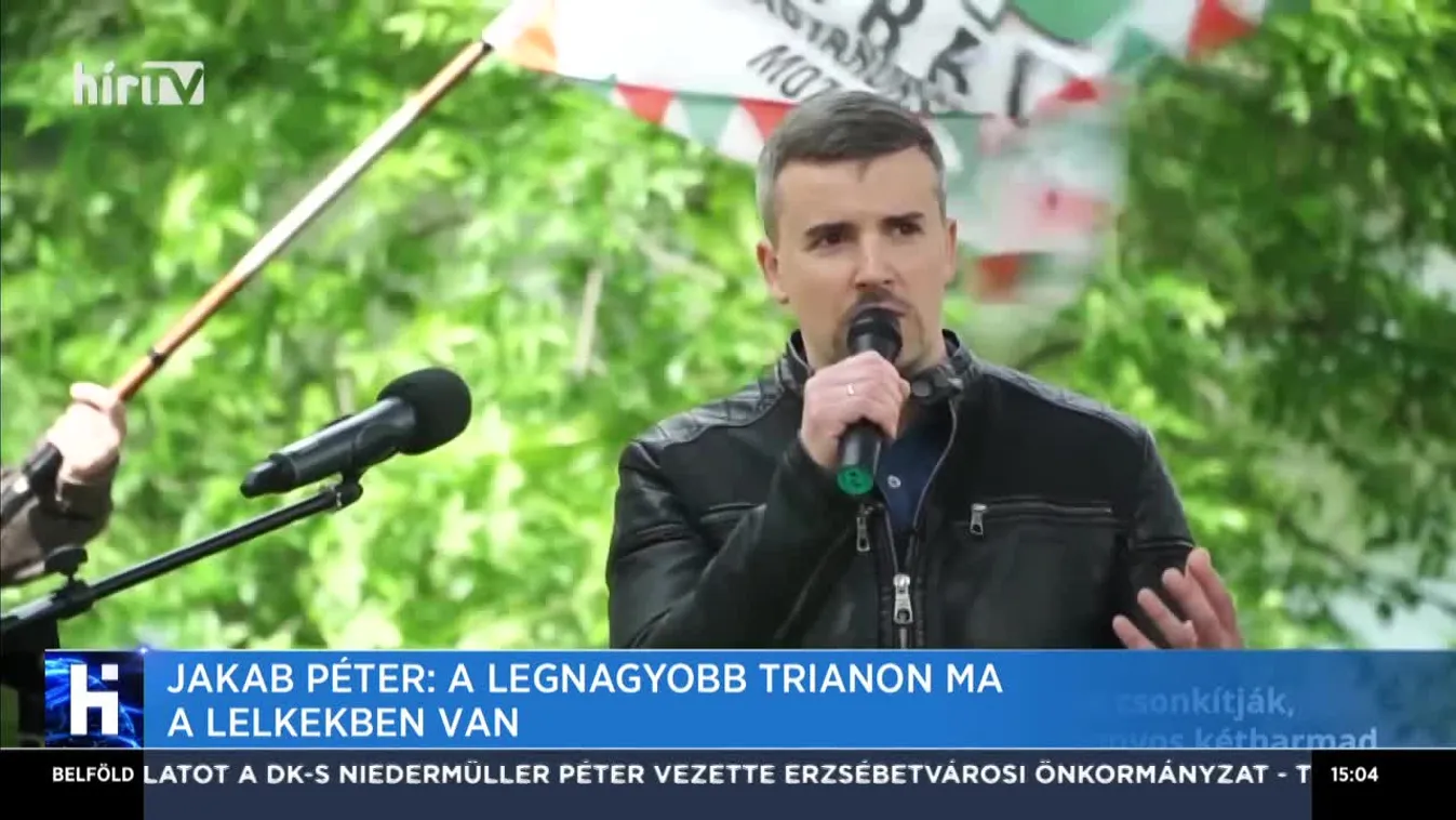 Jakab Péter a trianoni döntést nem, csak a kormányt kritizálta