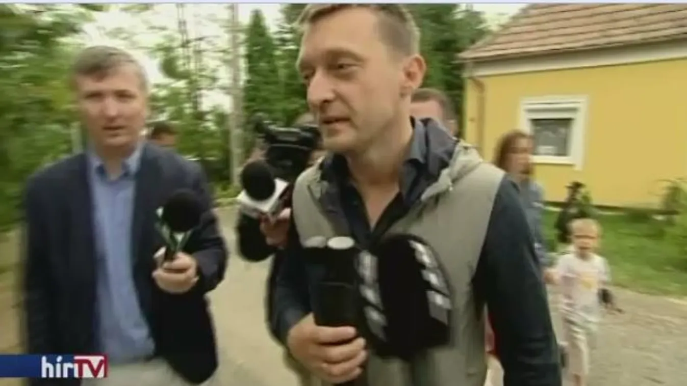 Rogán családját hátrahagyva menekült a sajtó elől Kötcsén