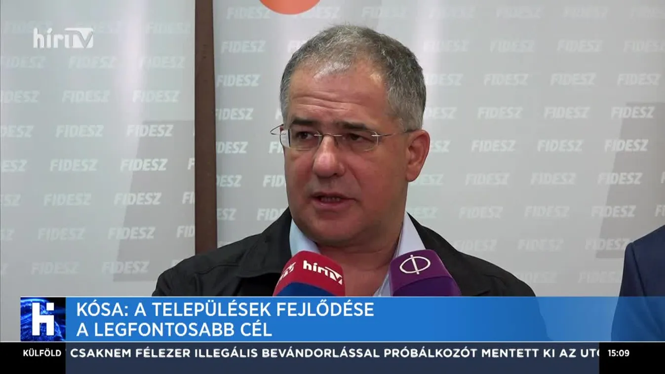 Kósa: A települések fejlődése a legfontosabb cél