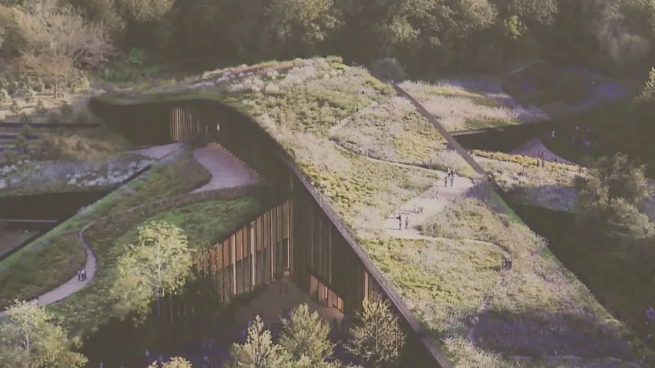 Erdei környezetbe beillő zöld sávok és mesterséges domb jellemzi majd Debrecen leendő múzeumát  + videó