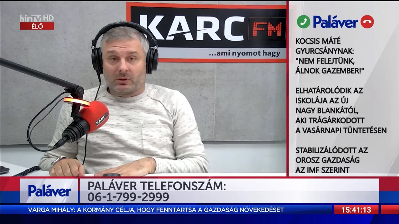 Paláver: Stabilizálódott az orosz gazdaság az IMF szerint