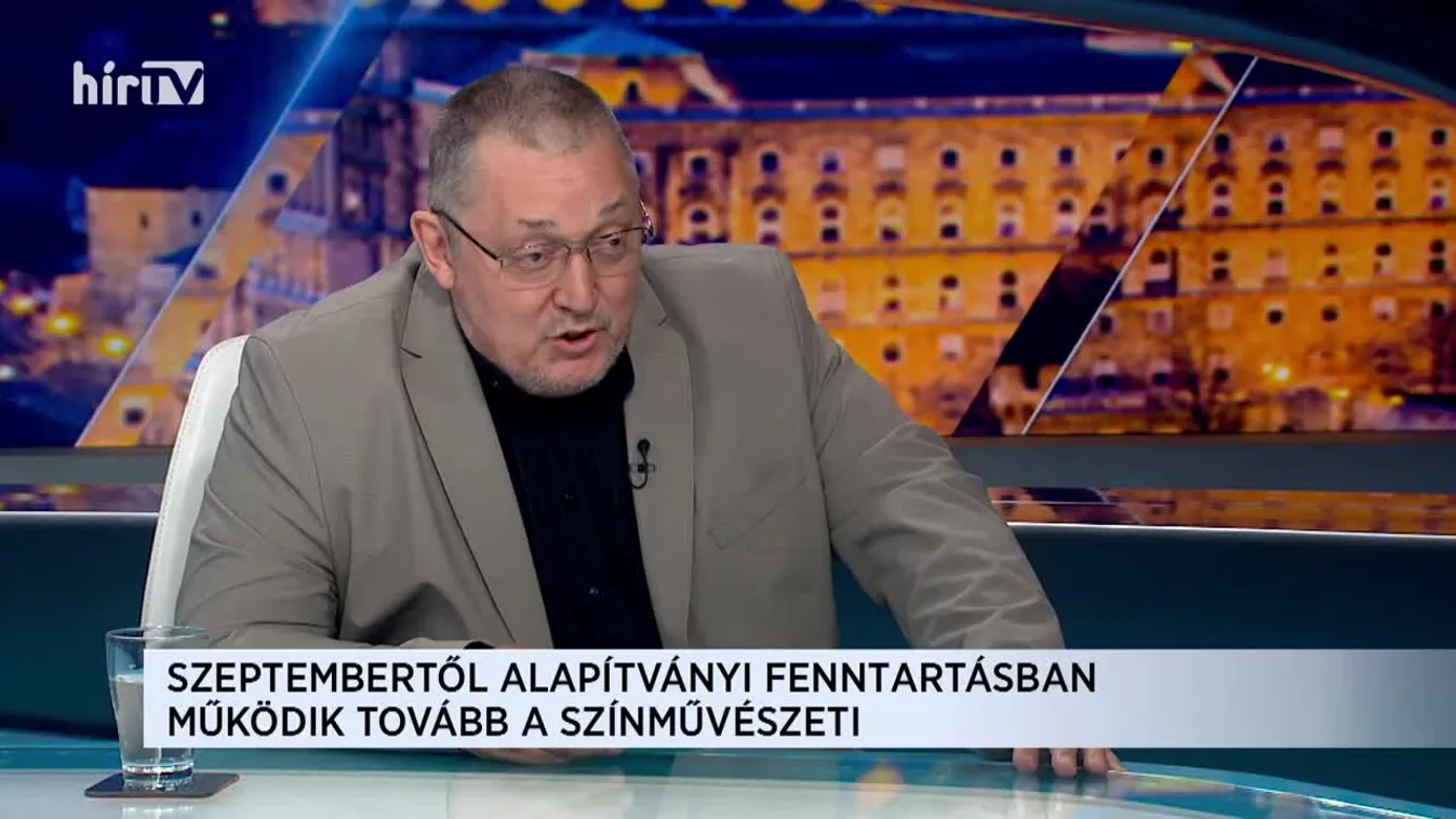 Vidnyánszky Attila: Modellváltás előtt a Színművészeti