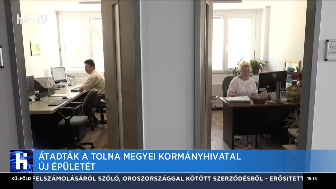 Átadták a Tolna Megyei Kormányhivatal új épületét