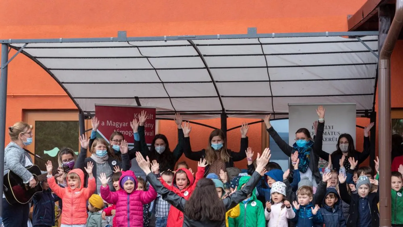A magyar állam támogatásával épült óvodákat avattak Kolozs megyében