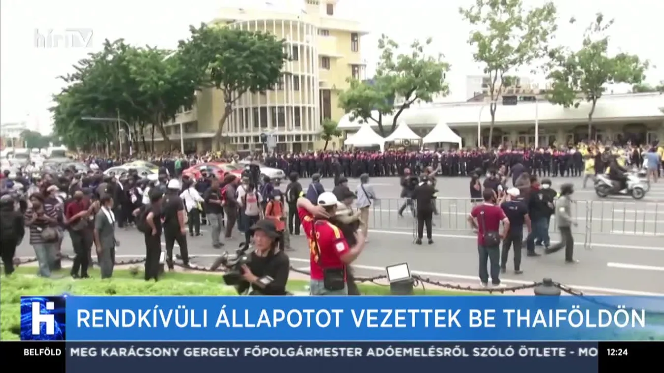 Rendkívüli állapotot vezettek be Thaiföldön