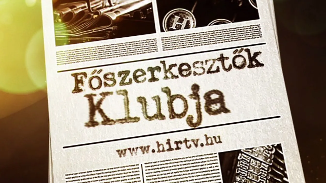 A főgonosz bevette Brüsszelt is – Főszerkesztők klubja