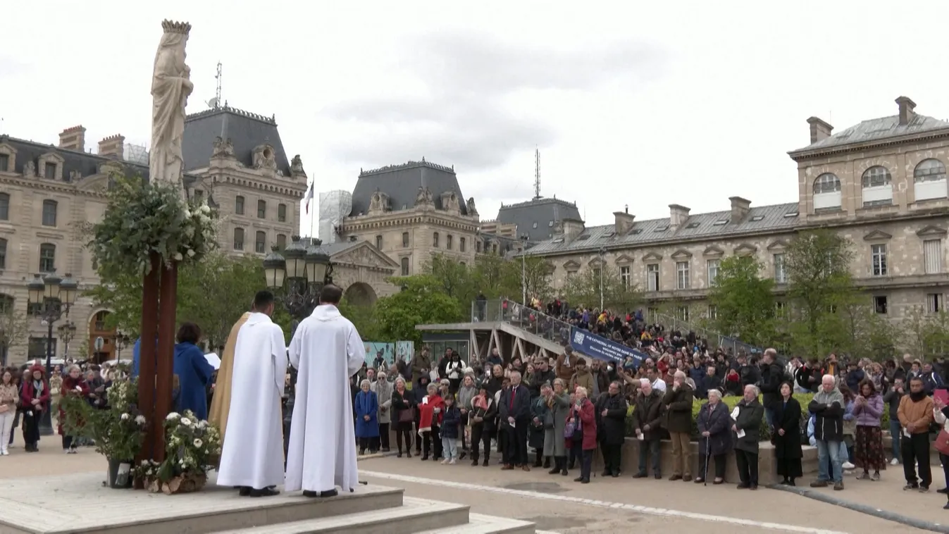 Amerikában megzavartak egy keresztény megemlékezést húsvétkor + videó