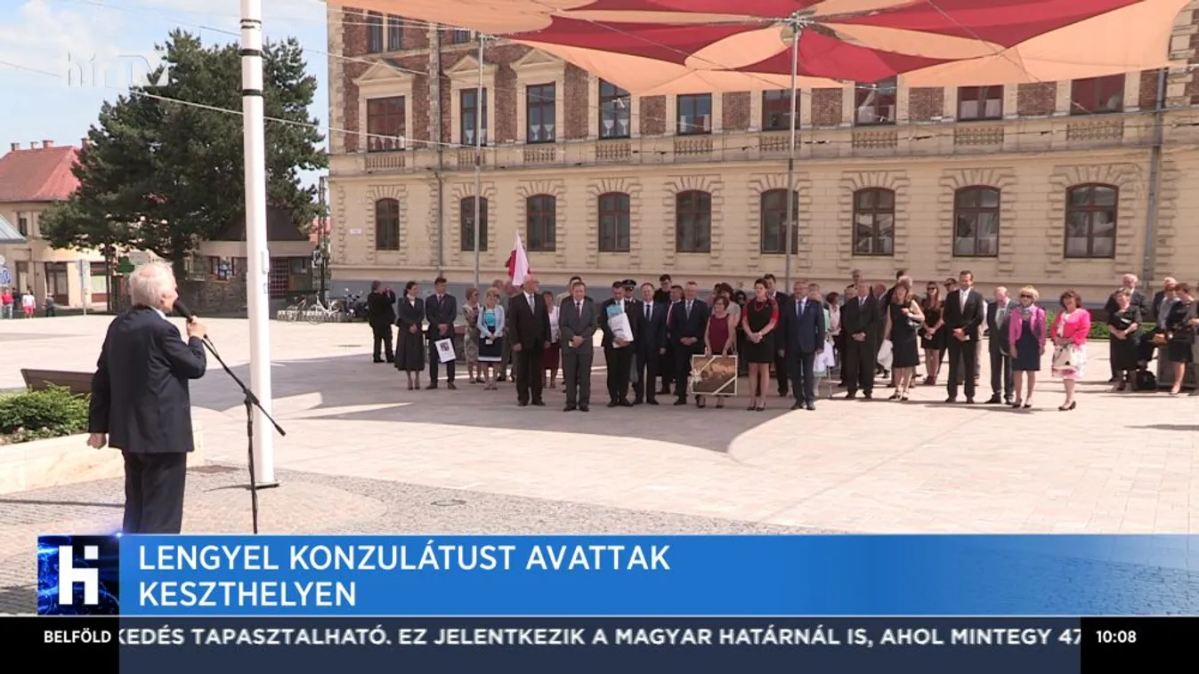 Lengyel konzulátust avattak Keszthelyen
