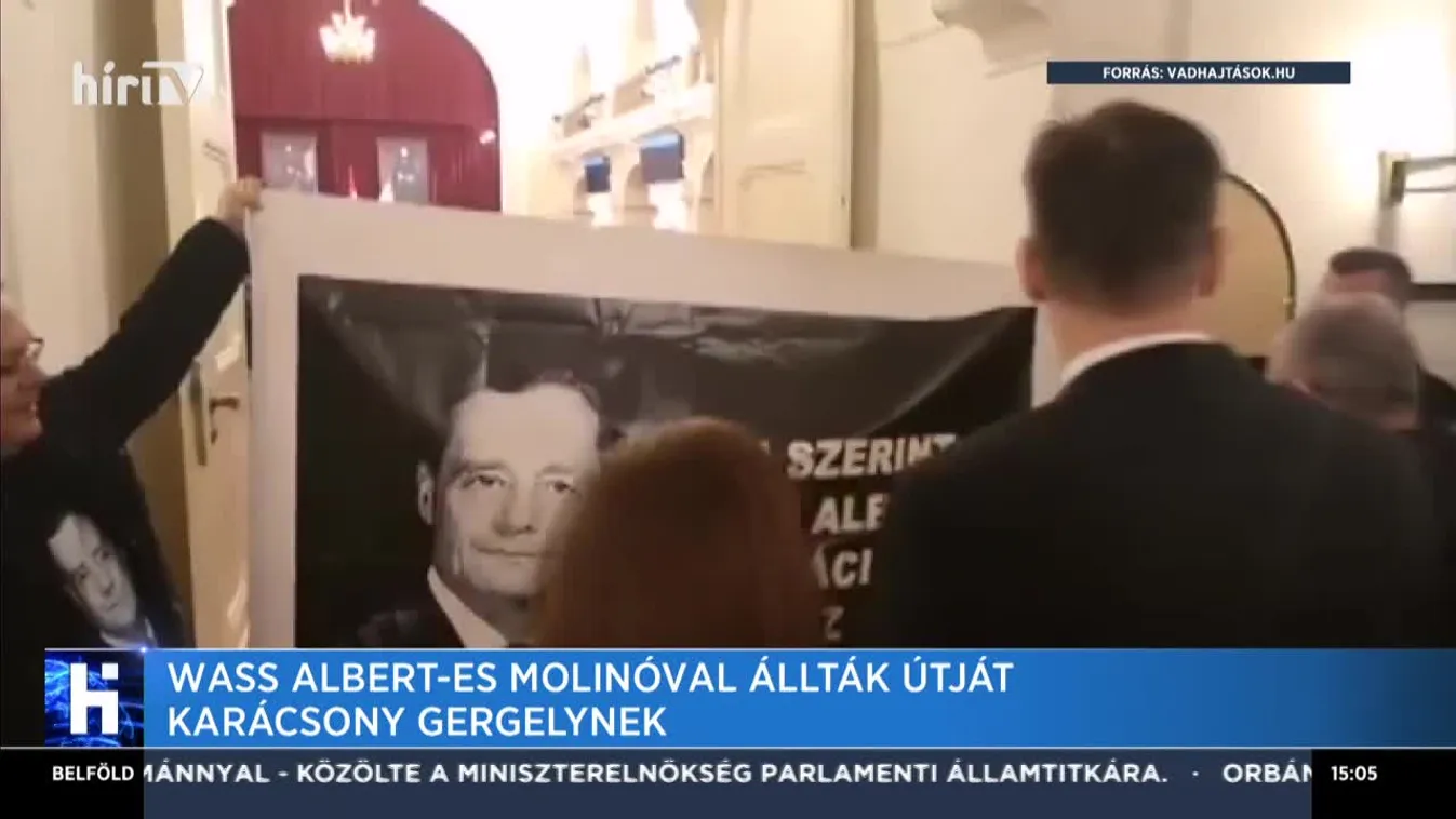Wass Albert-es molinóval állták útját Karácsony Gergelynek