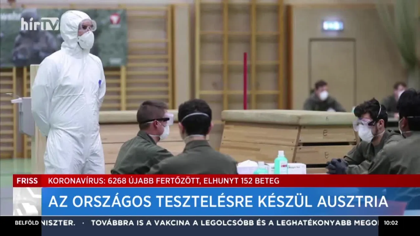 Az országos tesztelésre készül Ausztria
