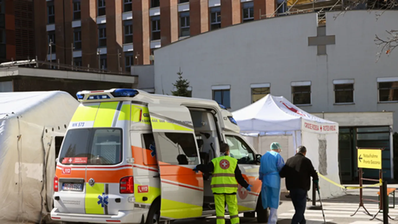 Nigériai fertőzöttek megtámadták egy római kórház személyzetét