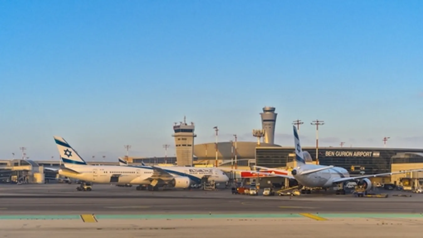 Tömeges járattörlést jelentettek be a légitársaságok az izraeli légtér lezárása miatt