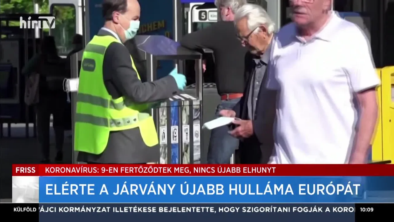 Elérte a járvány újabb hulláma Európát