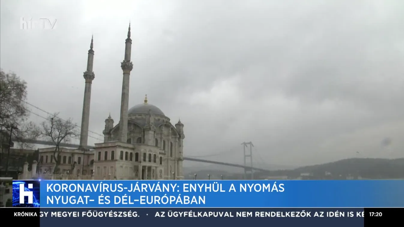Koronavírus-járvány: Enyhül a nyomás Nyugat- és Dél-Európában