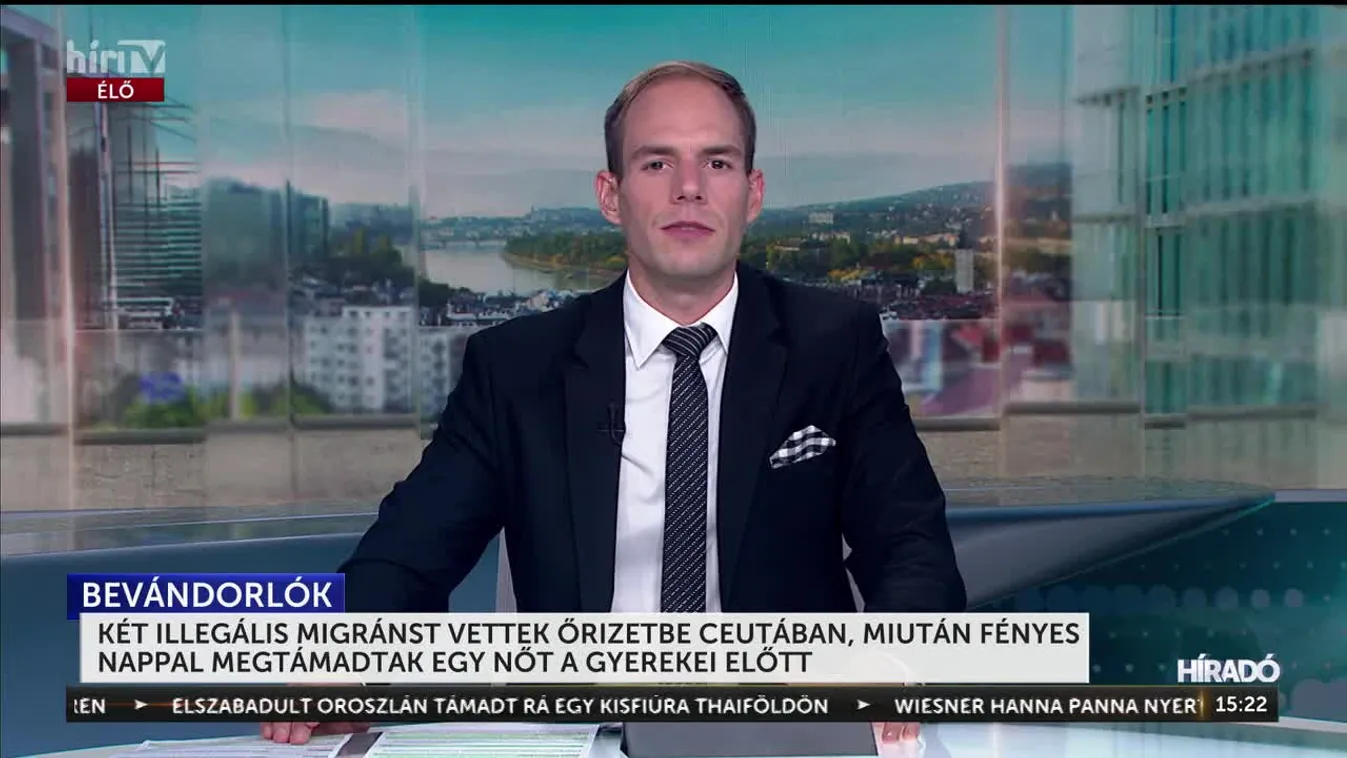 KÉT ILLEGÁLIS MIGRÁNST VETTEK ŐRIZETBE CEUTÁBAN, MIUTÁN FÉNYES NAPPAL MEGTÁMADTAK EGY NŐT A GYEREKEI ELŐTT