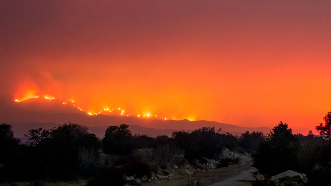 Kaliforniában bozóttűz oltása közben meghalt egy tűzoltó
