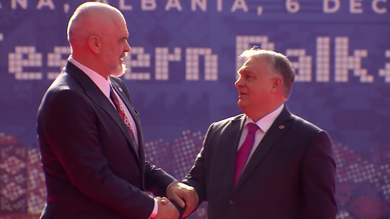 Az EU-Nyugat-Balkán csúcson vesz részt Orbán Viktor