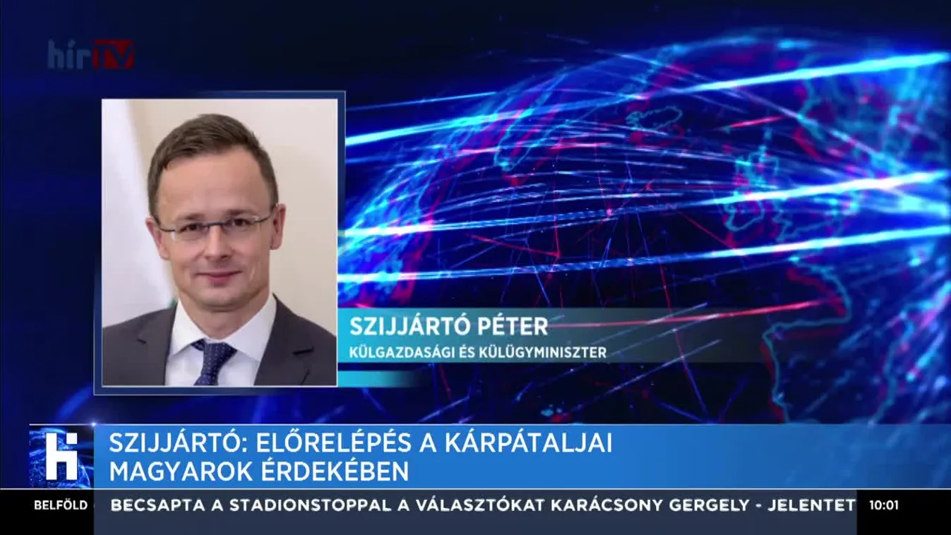 Szijjártó: Előrelépés a kárpátaljai magyarok érdekében