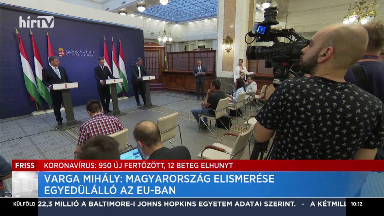 Varga Mihály: Magyarország elismerése egyedülálló az EU-ban