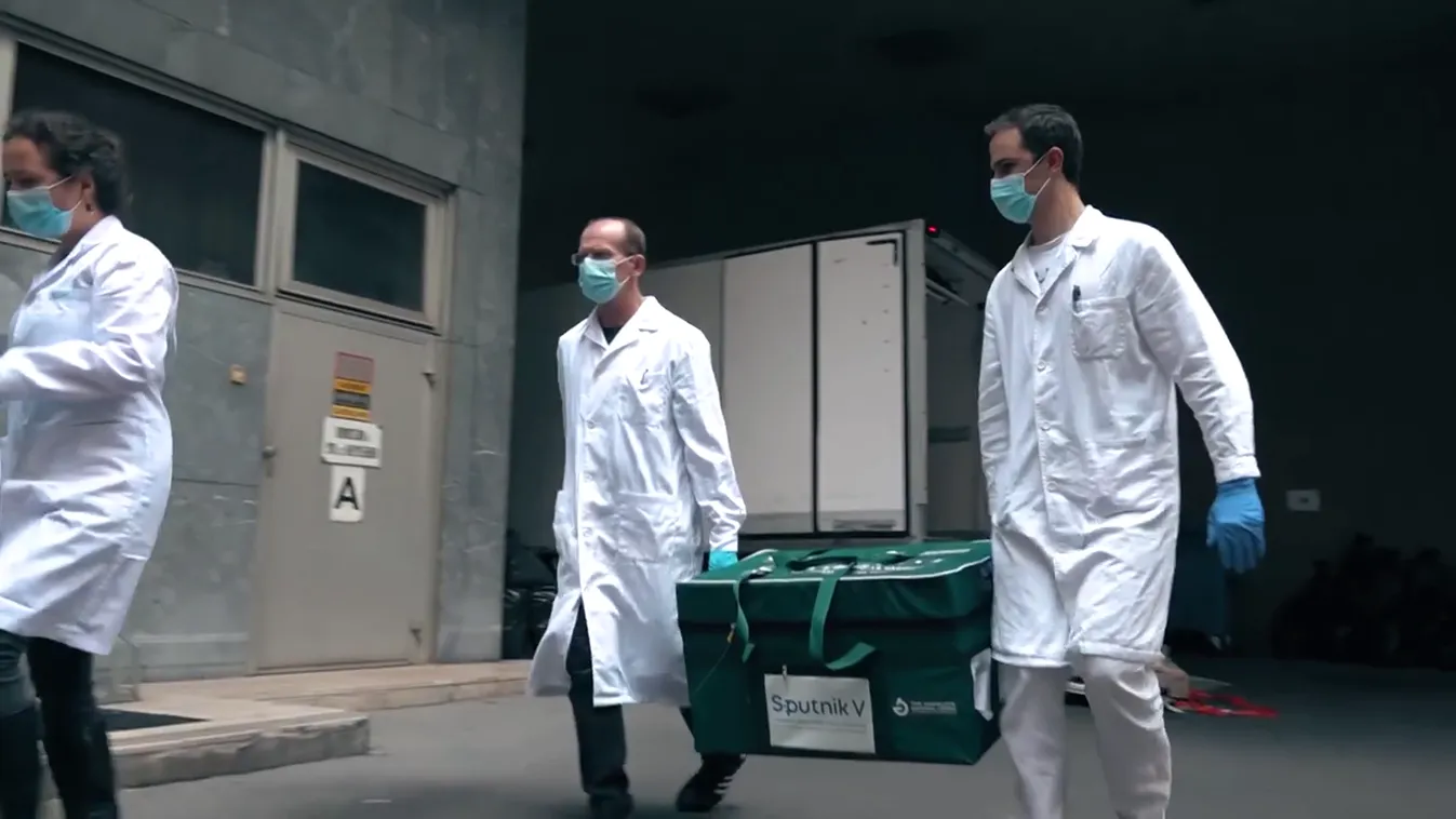 40 ezer ampullányi orosz vakcina érkezett