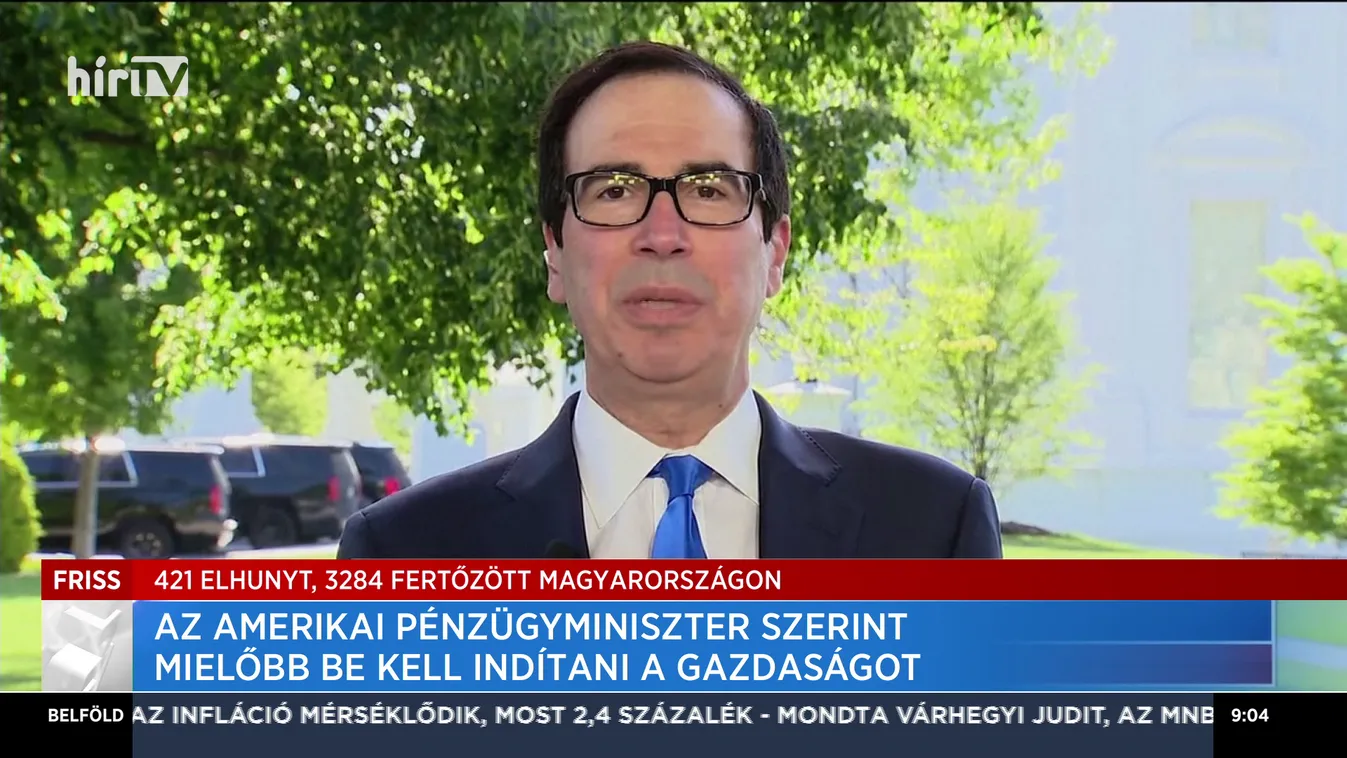 Az amerikai pénzügyminiszter: mielőbb be kell indítani a gazdaságot