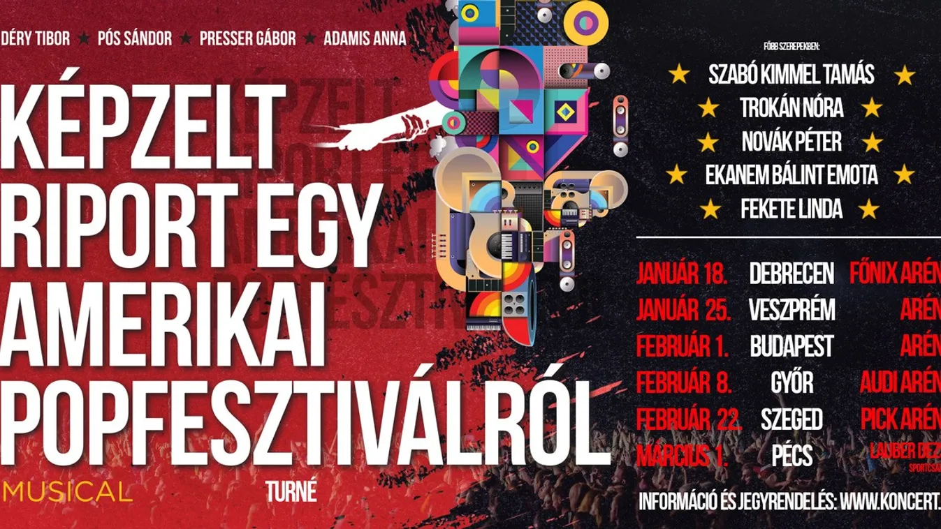 Menni kéne – országos turnén a Képzelt riport egy amerikai popfesztiválról