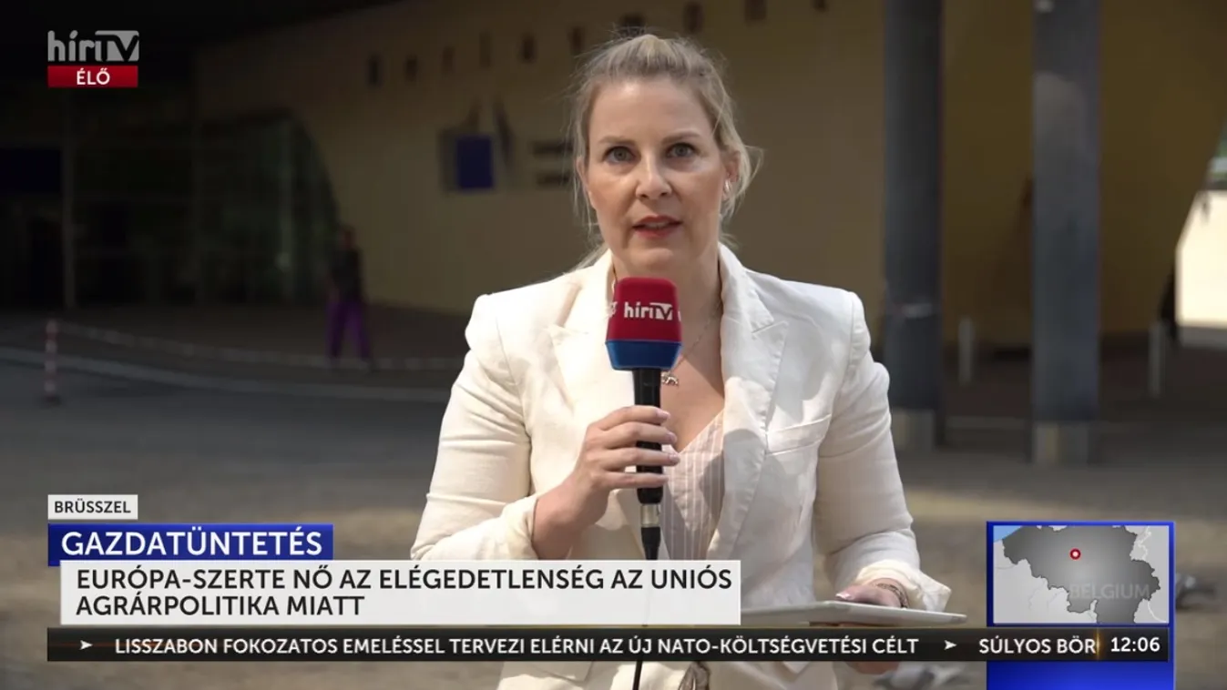 Európa-szerte nő az elégedetlenség az uniós agrárpolitika miatt + videó