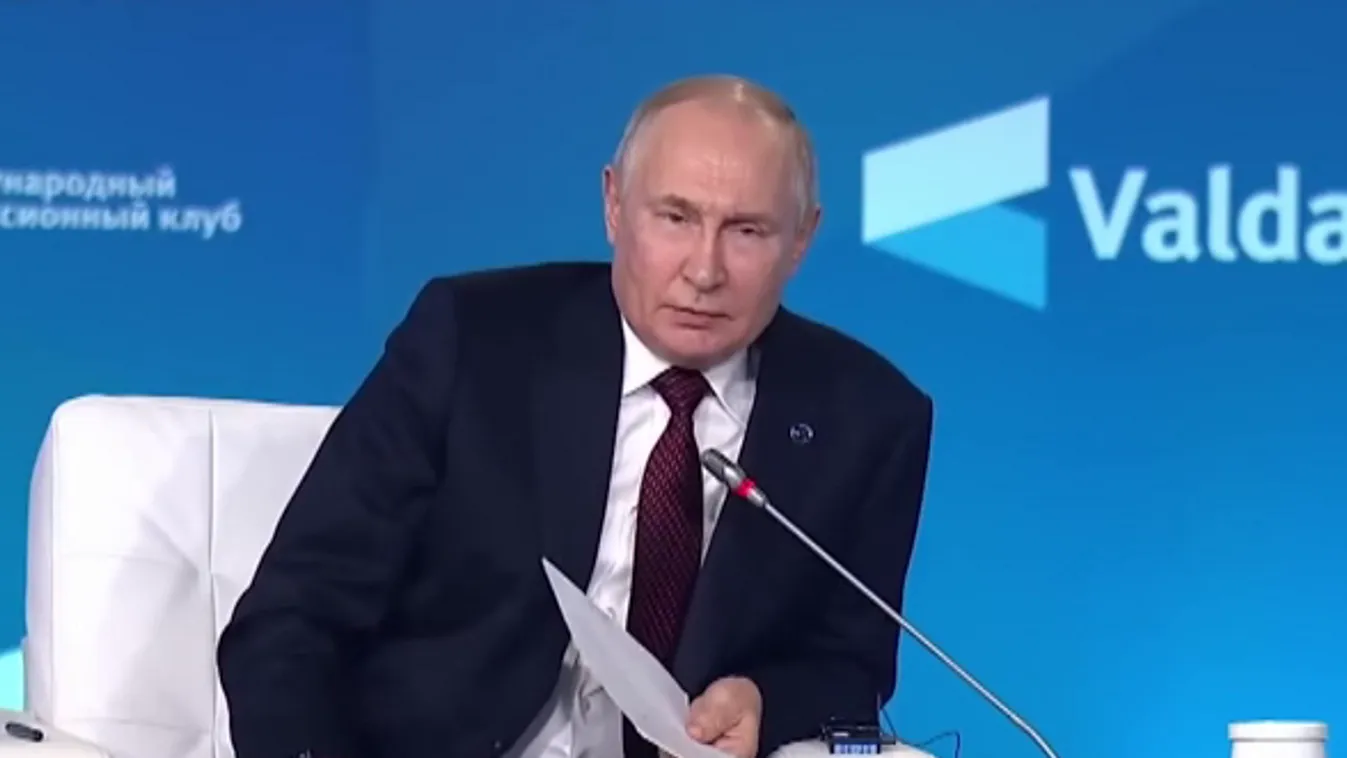 Háború Ukrajnában - Interjút készített Stier Gábor Vlagyimir Putyinnal