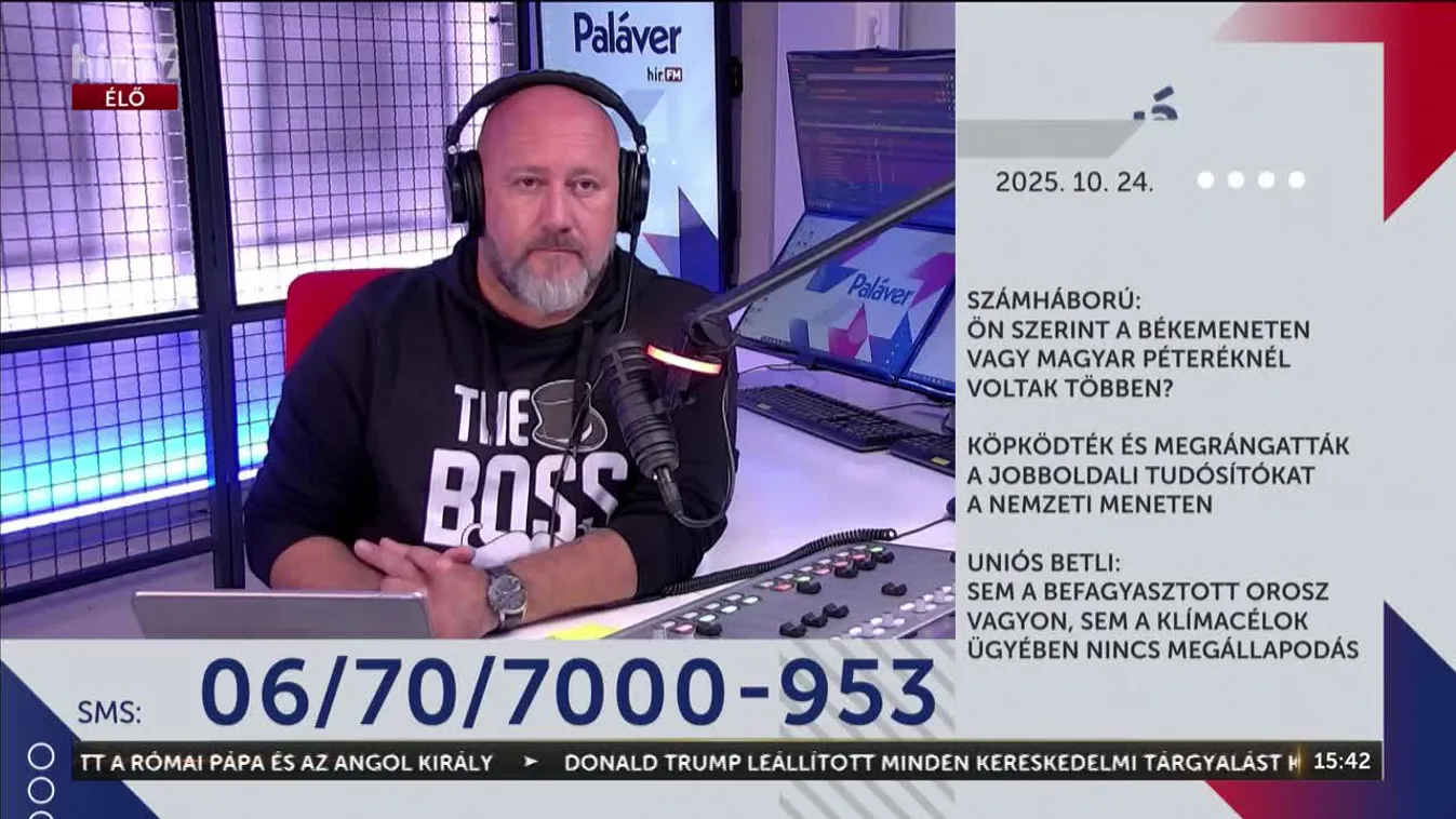 Paláver - Békemeneten vagy Magyar Péteréknél voltak többen?