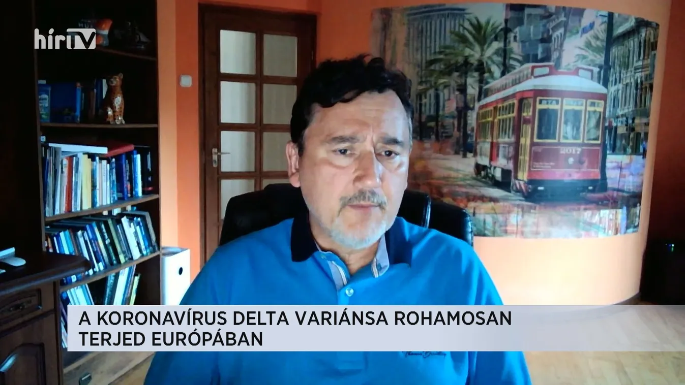 Boldogkői Zsolt: Két és félszer gyorsabban terjed a delta-variáns, mint az eredeti vuhani
