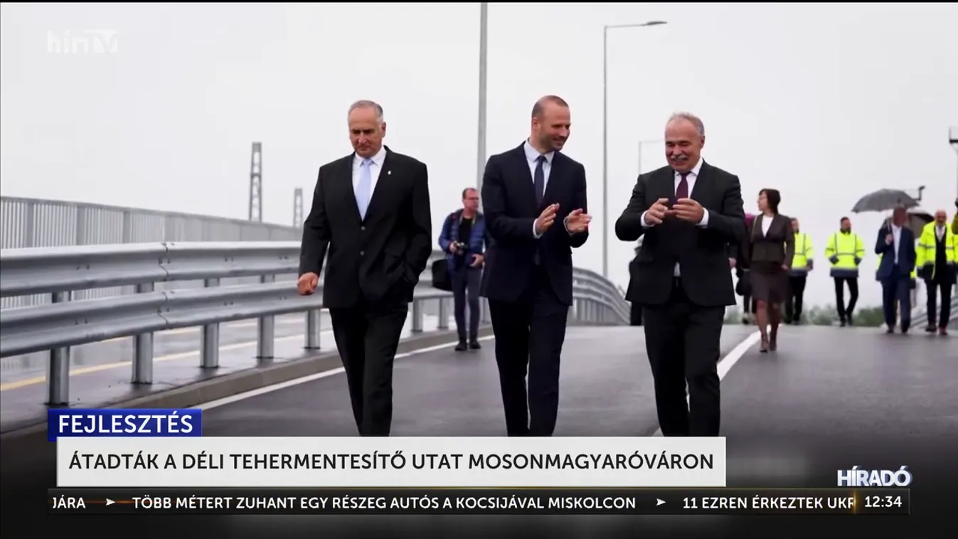 Átadták a déli tehermentesítő utat Mosonmagyaróváron + videó