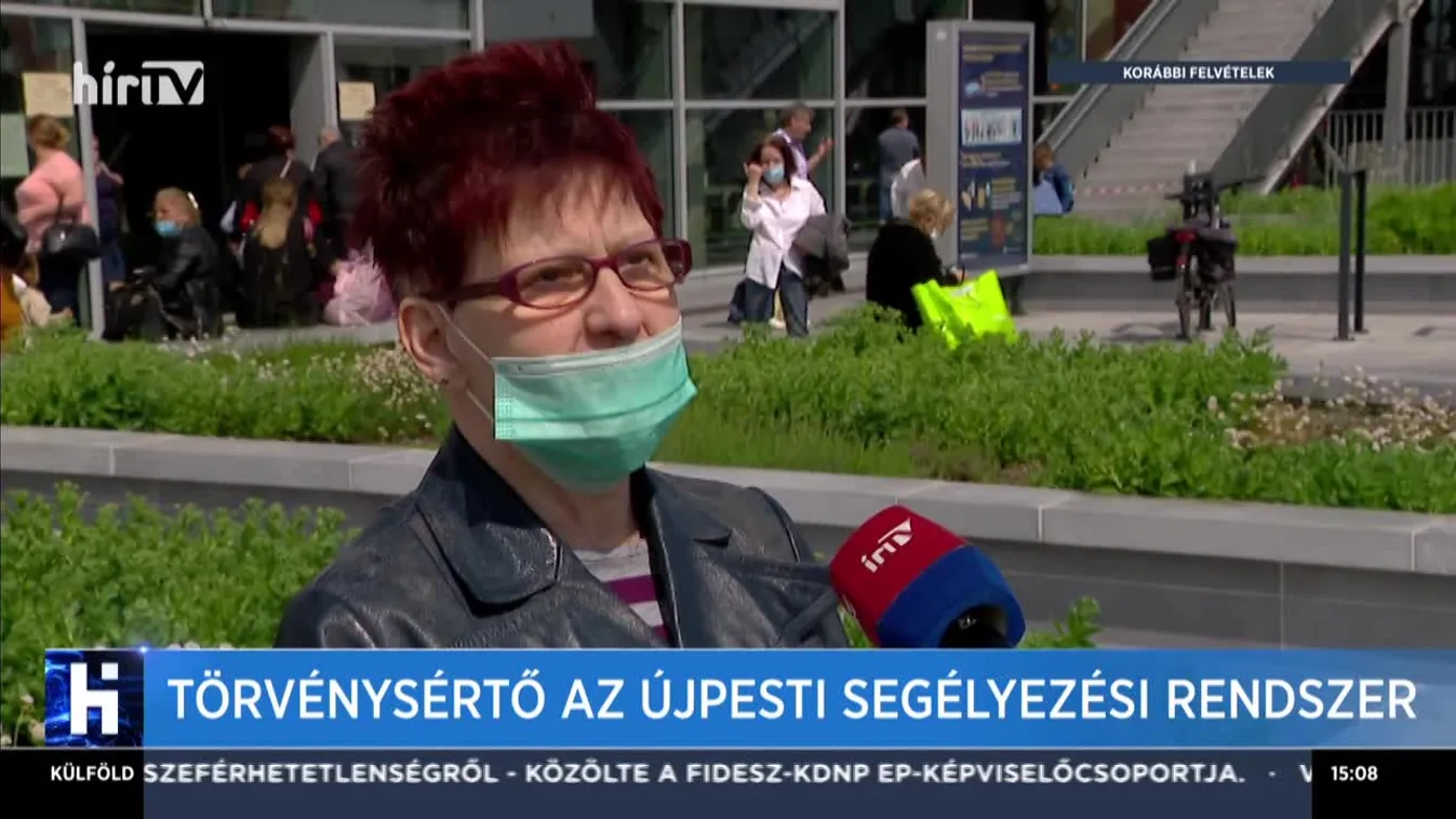Törvénysértő az újpesti segélyezési rendszer