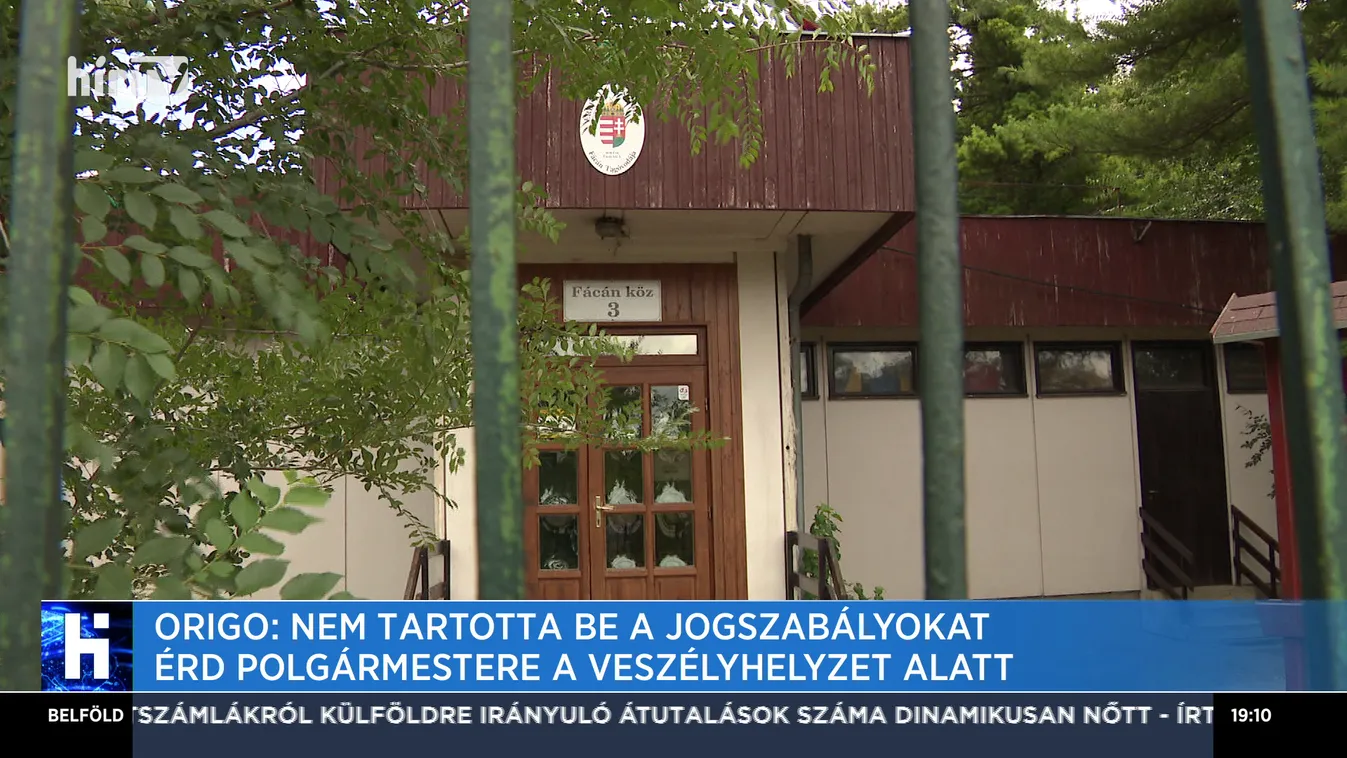Origo: Nem tartotta be a jogszabályokat Érd polgármestere a veszélyhelyzet alatt