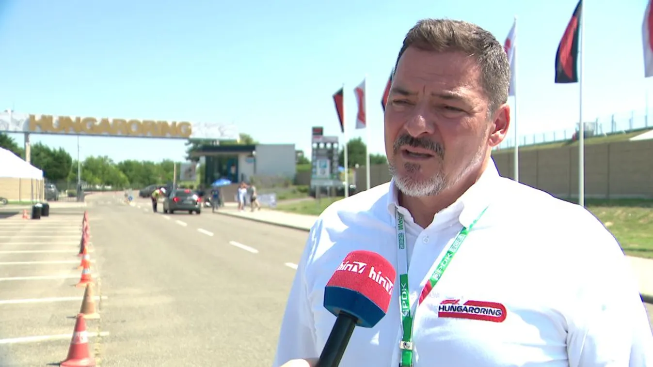 Így készülnek a rendőrök és az árusok a Magyar Nagydíjra