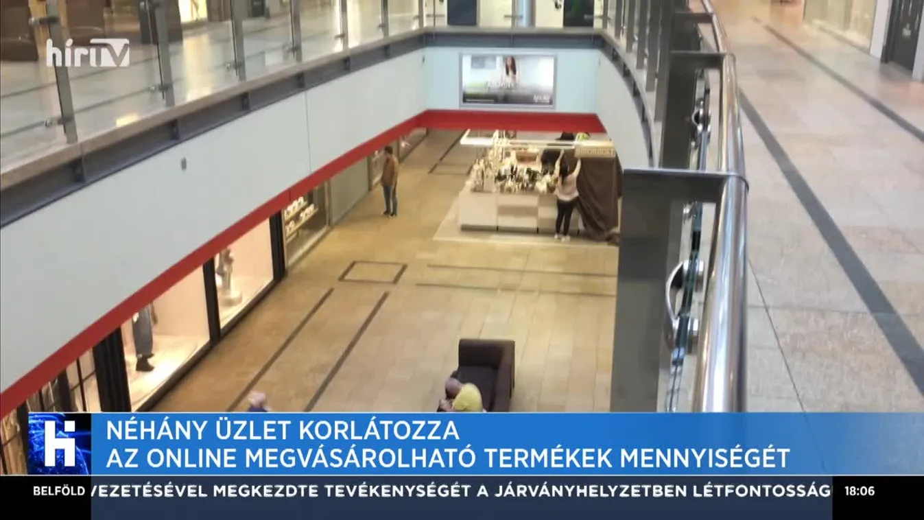 Néhány üzlet korlátozza az online megvásárolható termékek mennyiségét