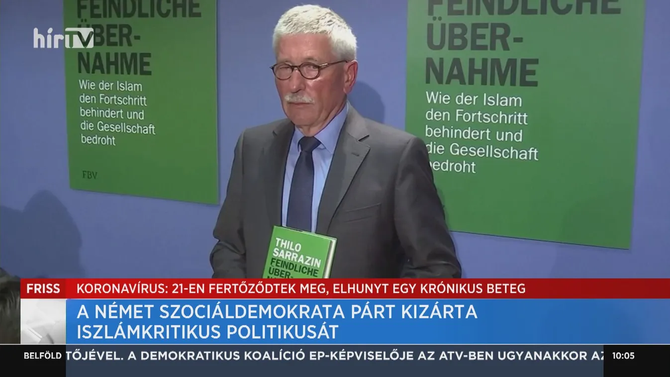 A német szociáldemokrata párt kizárta iszlámkritikus politikusát